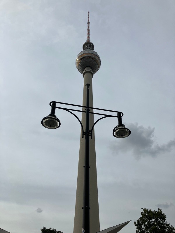 Fernsehturm on Alexanderplatz in Berlin