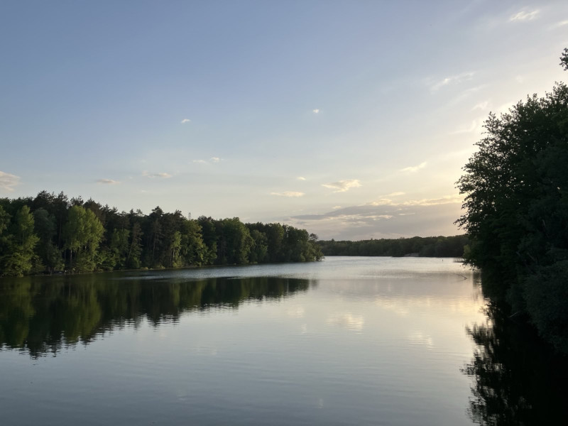 View on Flughafensee, Berlin, Germany